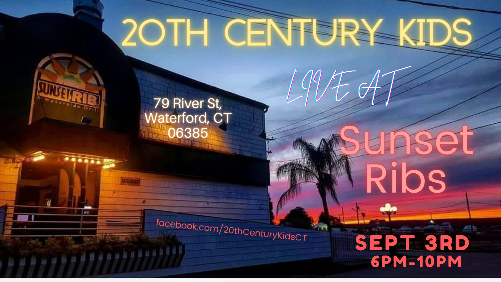 20th Century Kids Rock Sunset Ribs 20th Century Kids
